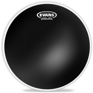 Evans Black Chrome Batter Drum Head – 10”
