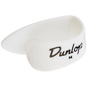 Jim Dunlop left handed thumb pick in white medium