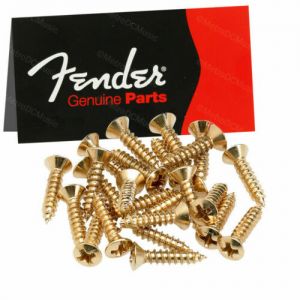 Fender Gold Pickgaurd Screw Set Gold