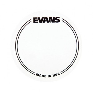 Evans EQ Patch Beater Impact Pads – Clear - 2 pack