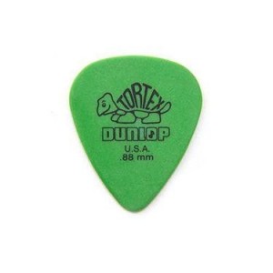 Jim Dunlop 418 Standard Tortex .88mm Green Guitar Pick