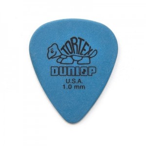 Jim Dunlop 418 Standard Tortex 1.0mm Blue Guitar Pick