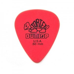 Jim Dunlop 418 Standard Tortex .50mm Red Guitar Pick
