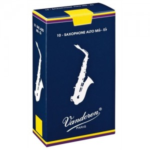 Vandoren Eb Alto Saxophone Reed - Strength 1.5 - Single